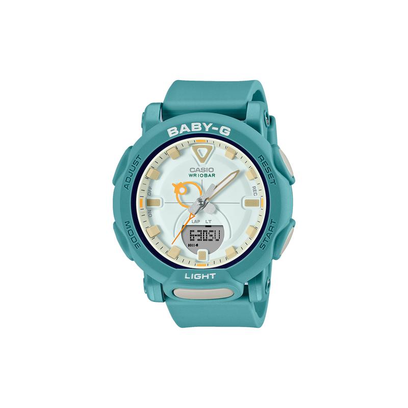 Casio BABY-G Waterproof and Shockproof Maillard Style Watch Quartz Resin Strap Women's Watch White Dial BGA-310RP BGA-310RP