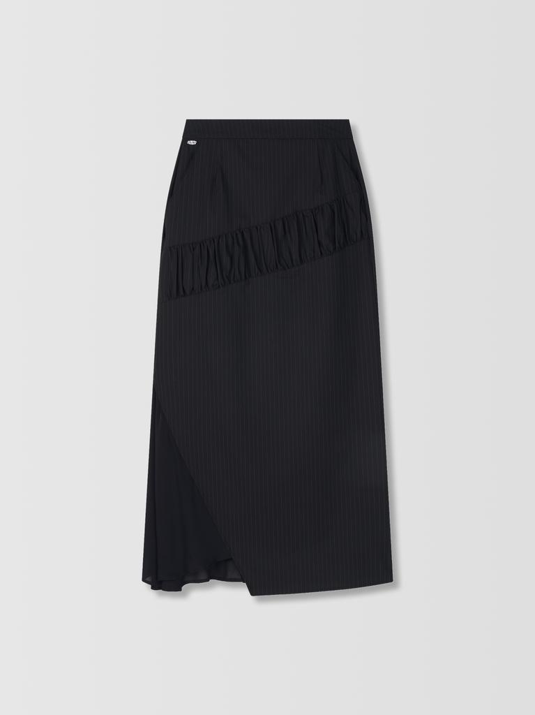 Read Read Flaubert Shirred Skirt_Black