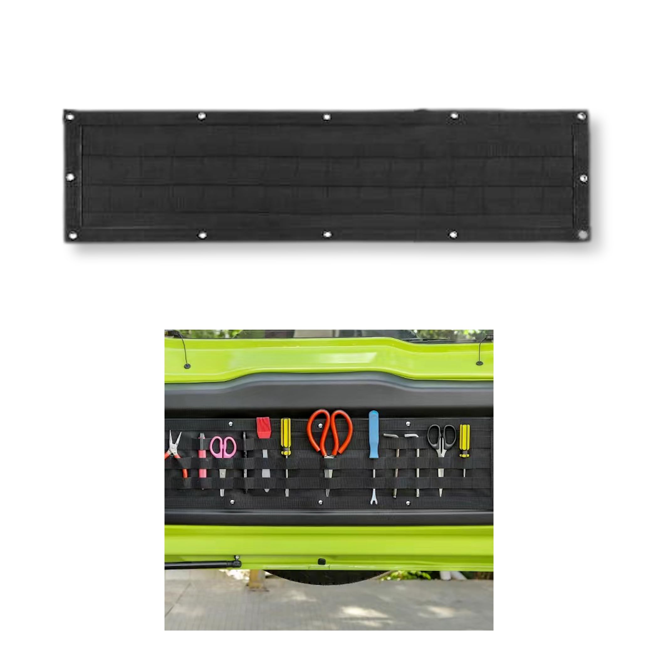 

Lezalic Jimny Багажник Багаж Предотвращает Разделяет Индивидуальная Задняя Дверь Изоляционная Шторка Универсальная Посадка для Аксессуара Suzuki, Падение, Хранение, Сетка, Сетка,