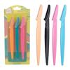 Exquisite Beginner's Safety Eyebrow Razor for Women - Straight Handle Shaver Tool