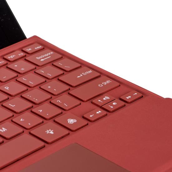 Bluetooth-compatible Keyboard with Protective Case Multi-Touch Trackpad Detachable Design Latency Free Tablet Keyboard for Surface Pro 3/4/5/6/7