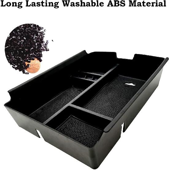 Center Console Organizer Fit For VW Atlas And Cross Sport 2018      Interior Storage Box Accessories (Not Fit For 2024) (Console Organizer)