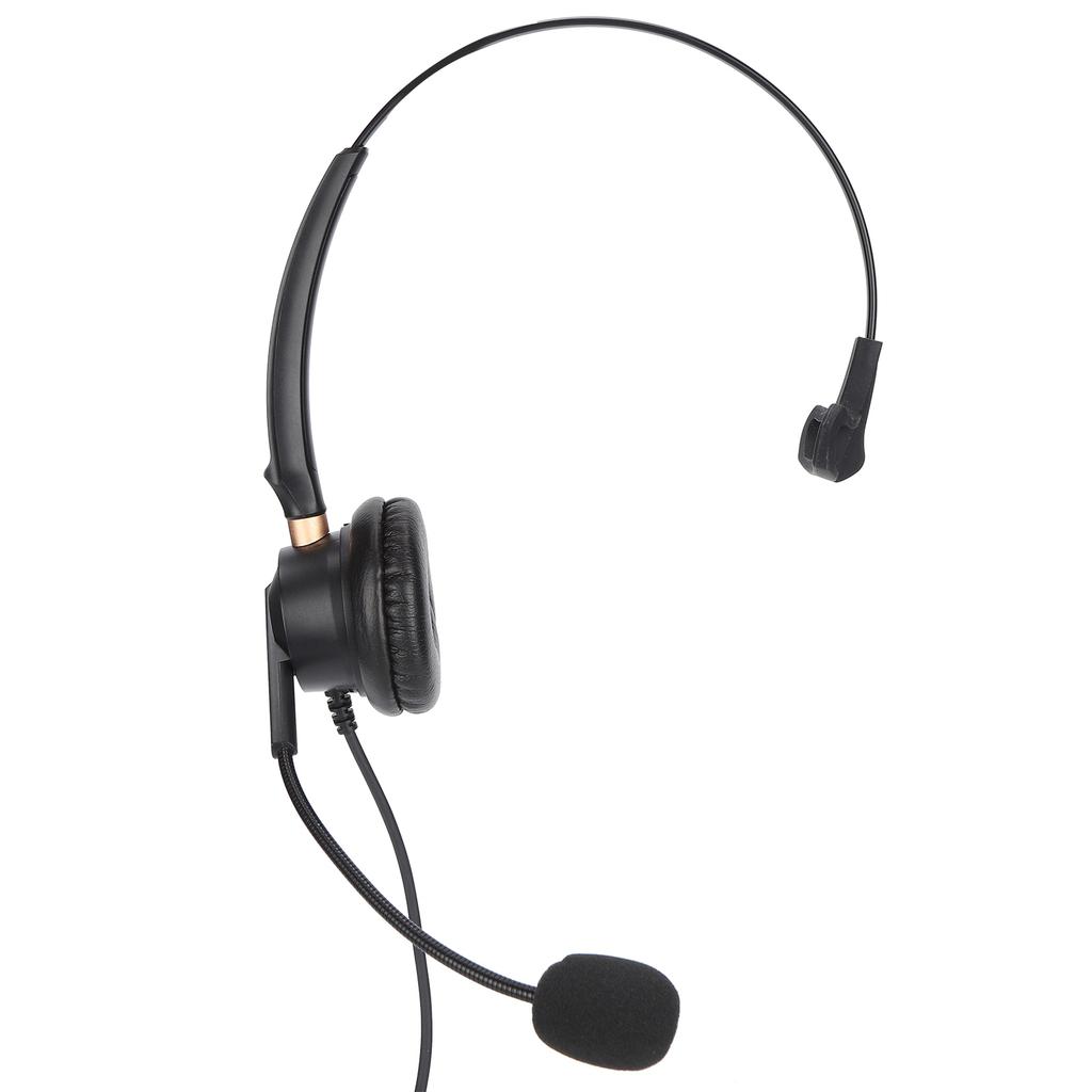 Telephone Headset SingeEar Office USB Telephone Headset with Microphone and Audio Control