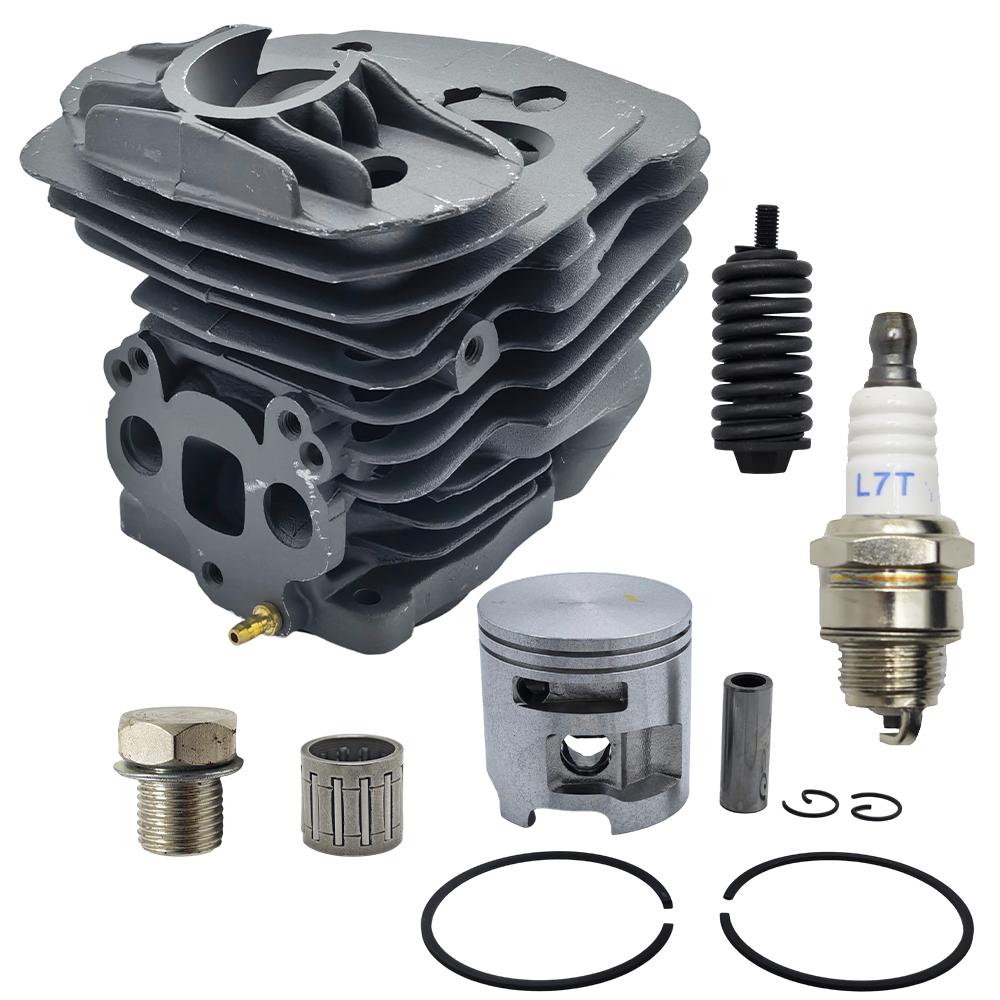 51mm Cylinder Piston Kit For Husqvarna 570 570XP 575 575XP Chainsaw Needle Bearing Spark Plug 5372541-02 525839402 537254502