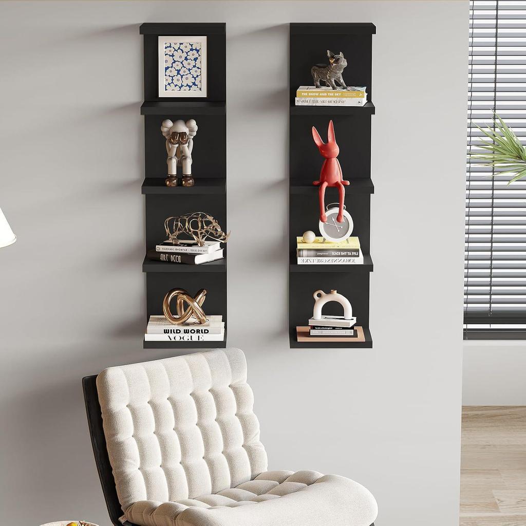 Wall-Mounted Multi-Layer Storage & Display Shelf