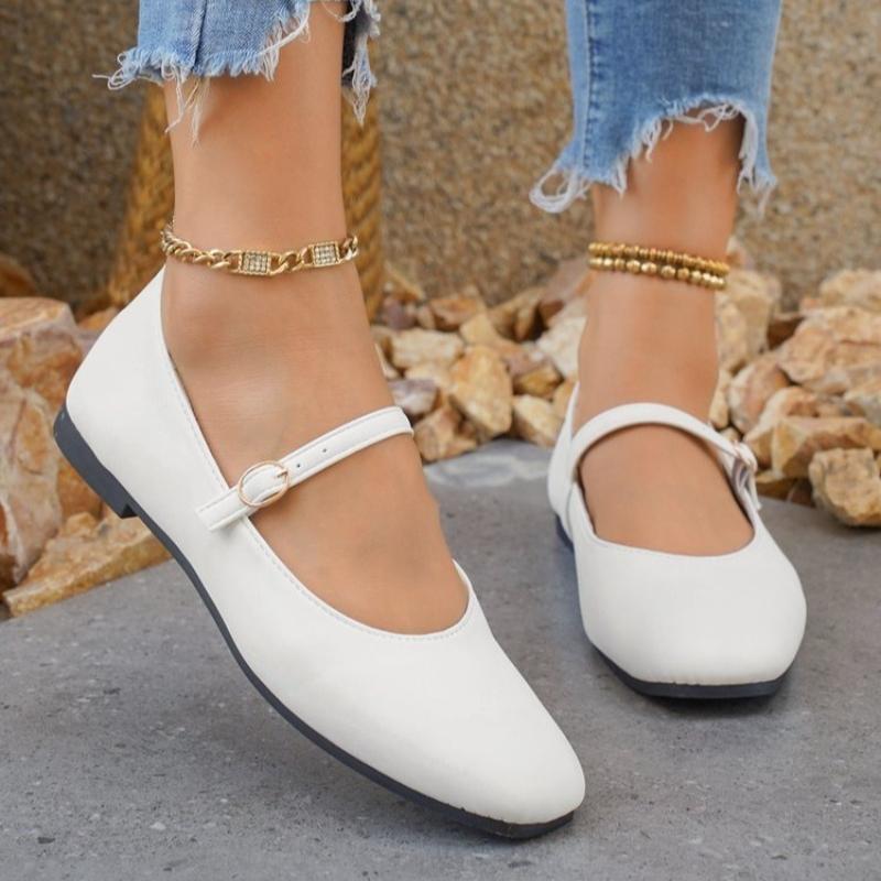 2025 Spring Single Shoes Fashion Shallow Slip On Women Flat Shoes Ladies Casual Outdoor Ballerina Shoe