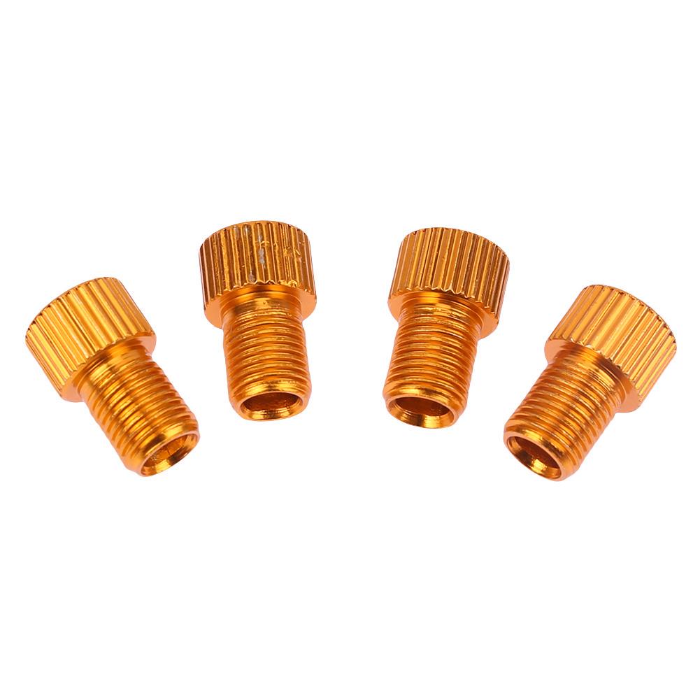 20 szt. Presta na Schrader Adaptery Zaworów Rowerowych Rower Szosowy Konwertery Stop Aluminium Adapter Pompy Rowerowej do Opon Akcesoria Rowerowe