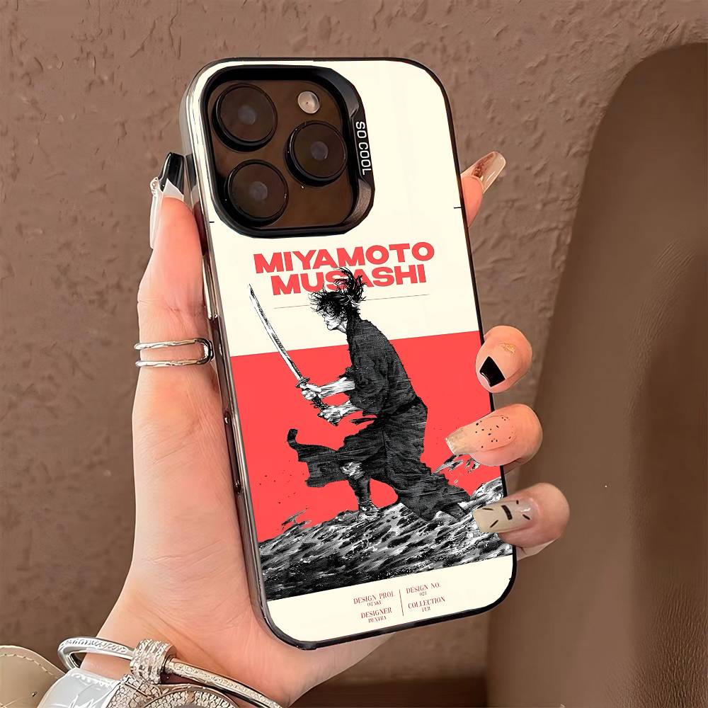 V-Vagabond phone case for iPhone 17 17Air 16 15 14 13 12 11 Pro Max Plus Colorful Silver