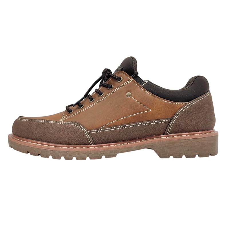 [Liberto Edwin] L60552 men's casual shoes waterproof anti-slip (camel, 25.0 cm)