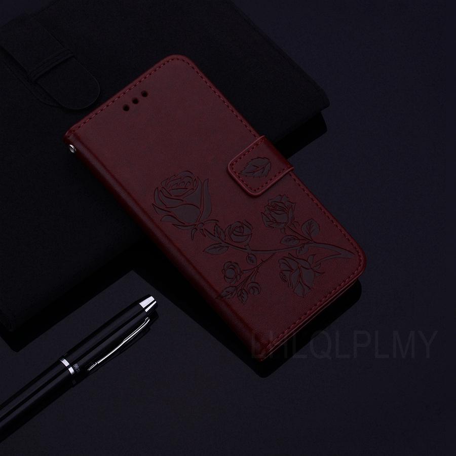 Rose Leather Wallet Flip Case For Samsung Galaxy S6 S7 edge S10e S8 S9 S10 Plus S20 S21 FE S22 Plus S23 Ultra S23FE Cover Funda