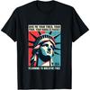 Statue of Liberty Immigration Tee – Yearning To Breathe Free T-Shirt