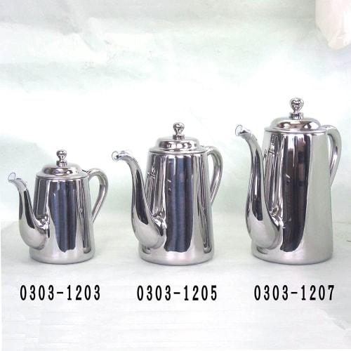 Sanpo Sangyo Yukiwa 18-8 M-Type konvička na kávu, pro 5 porcí, 750 ml, Vyrobeno v Japonsku