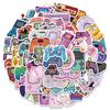 10/30/60pcs Funny Colorful Video Game Console Stickers Vintage Gamepad Cartoon Sticker Stationery Notebook Phone Decals Toy Gift