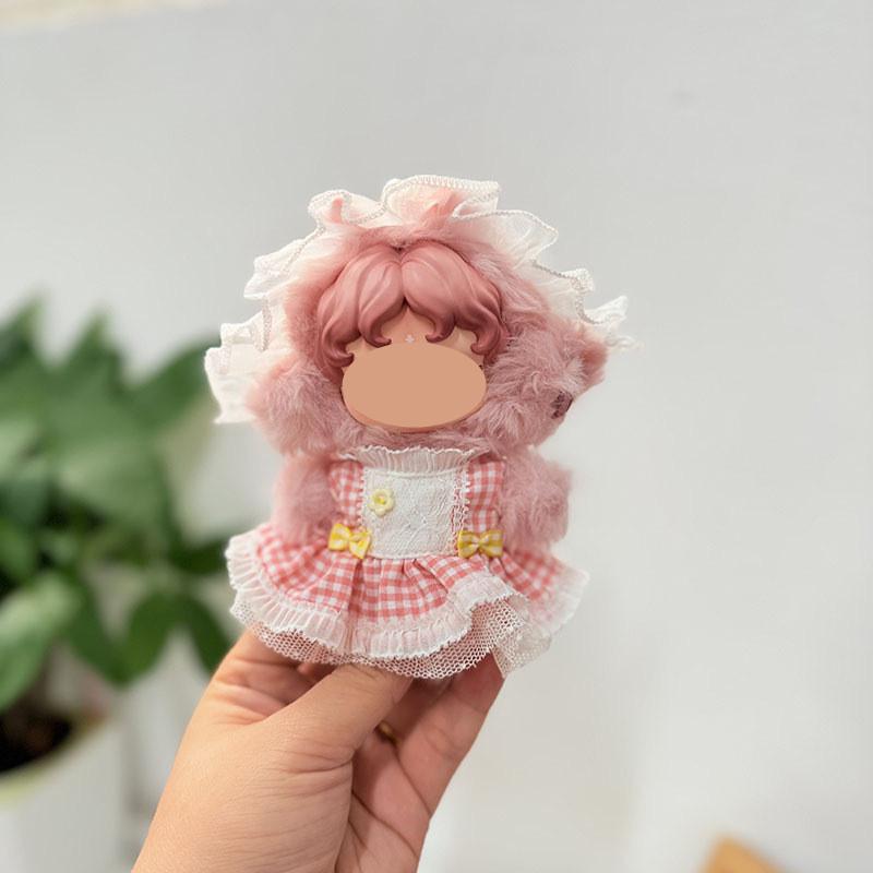 [Cloth Only] SP Doll Clothes New Year Set Fortune Abounds 17cm Baby Clothes Luminous Weave Garden Series Doll Christmas Set