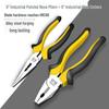 6-inch & 8-inch Multipurpose Industrial Grade Needle Nose & Diagonal Nose Pliers – Electrician's Steel Hand Tool