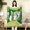 Custom Moomin Blanket, High quality Comfortable for All Seasons, Home Decor, Warmth and Comfort