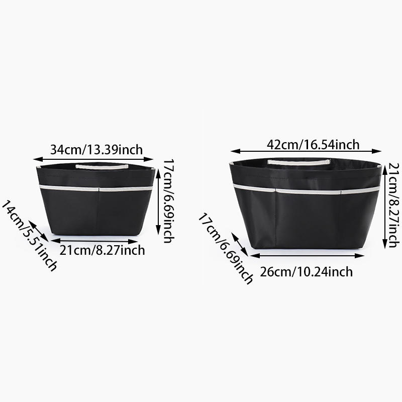 HOT Women's Organizer Handbag Insert Bag Multiple Models Twill Waterproof fabricTravel Liner Purse Organiser Pouch