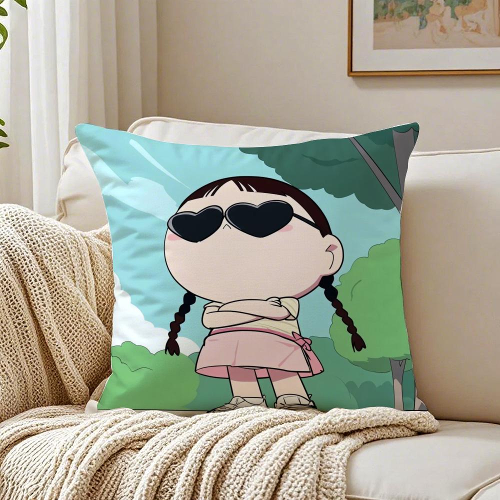 

Funny Playful Quirky Cute Character Art Cushion Cover Pillowcase Antidustmite living Room Sofa Decor Cushion Room 30X30cm