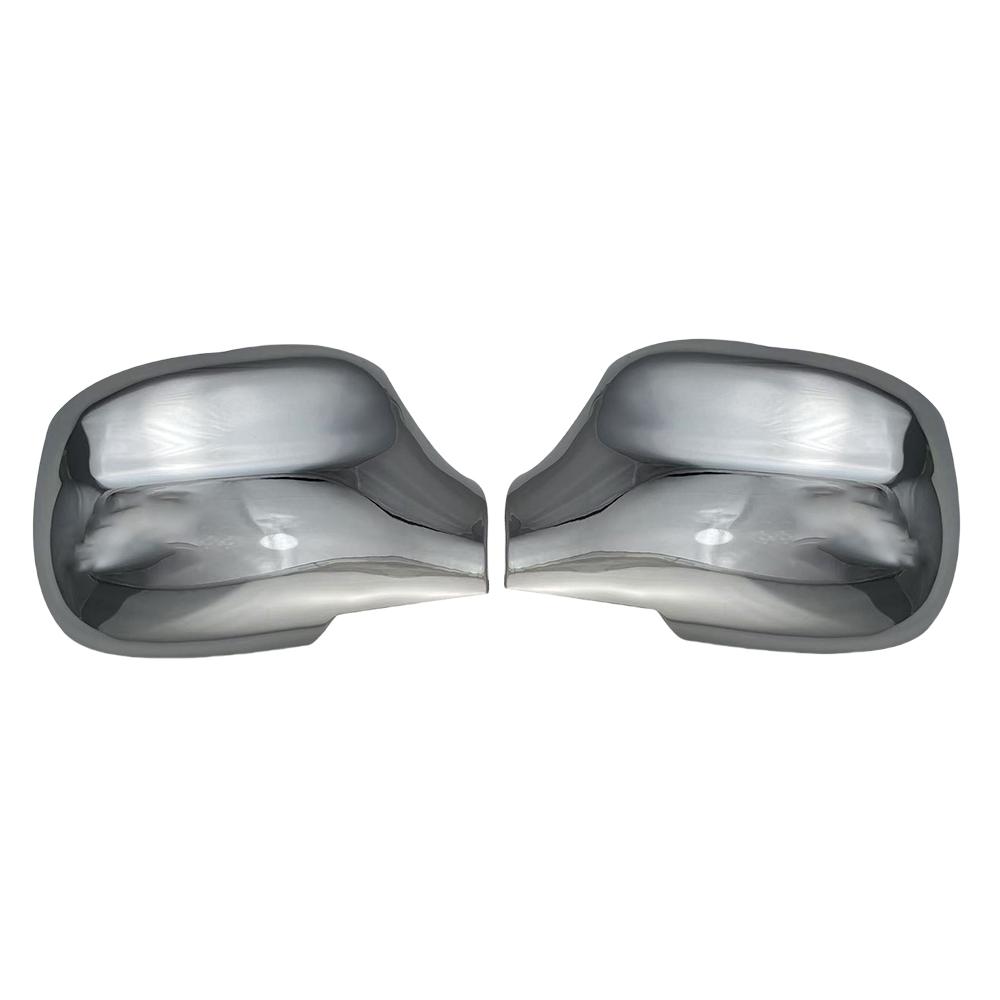 For Kia Pregio 1996 1997 1998 1999 2000 2001 2002 2003 Door Mirror Covers Tools Car Accessories Silver Car Rearview Stickers