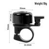 Colorful Mini Bicycle Bell - Loud Thumb Ring for Bikes and Scooters