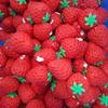Crispy Strawberry Handmade Squishy Ball Diy Crispy Crinkly Building Block Stress Relief Toy Cross Border Bestseller Gift