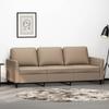 VidaXL 3-Seater Sofa, Seat with Padded Armrests and Backrest, Living Room Furniture, Modern, 359342