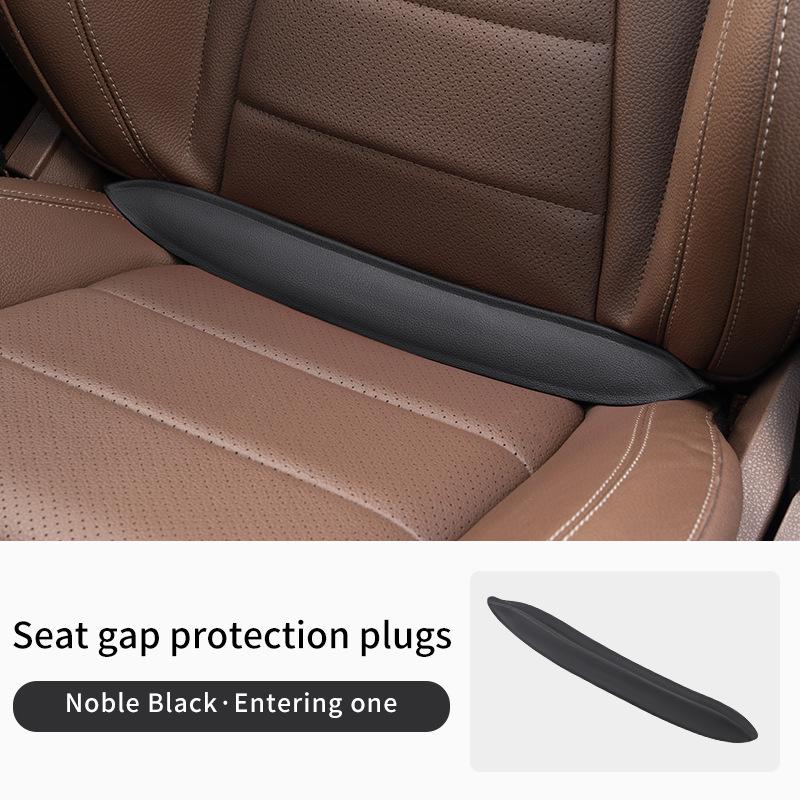 1Pc Plug-In Car Seat Gap Filler Elastic Polyurethane Seat Crevice Filling Strip Universal Seat Blocker Prevent Dropping