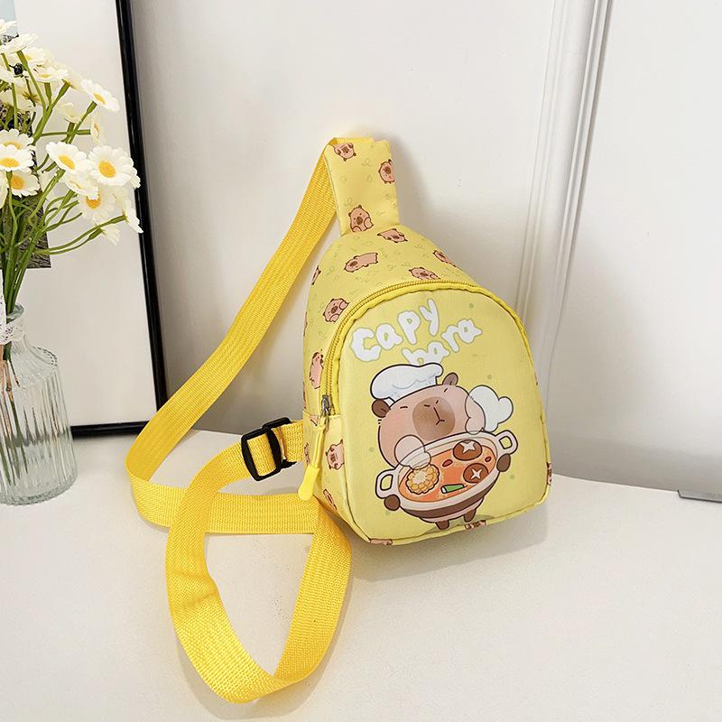 Unisex Japanese Style Mini Cartoon Crossbody Bag for Kids - Cute & Stylish 2025 Design