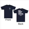 Christian Jesus Need Prayer Tap My Shoulder Front And Back Print Unisexs Tshirt