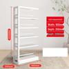 Metal Double-Sided Storage Bookshelf
