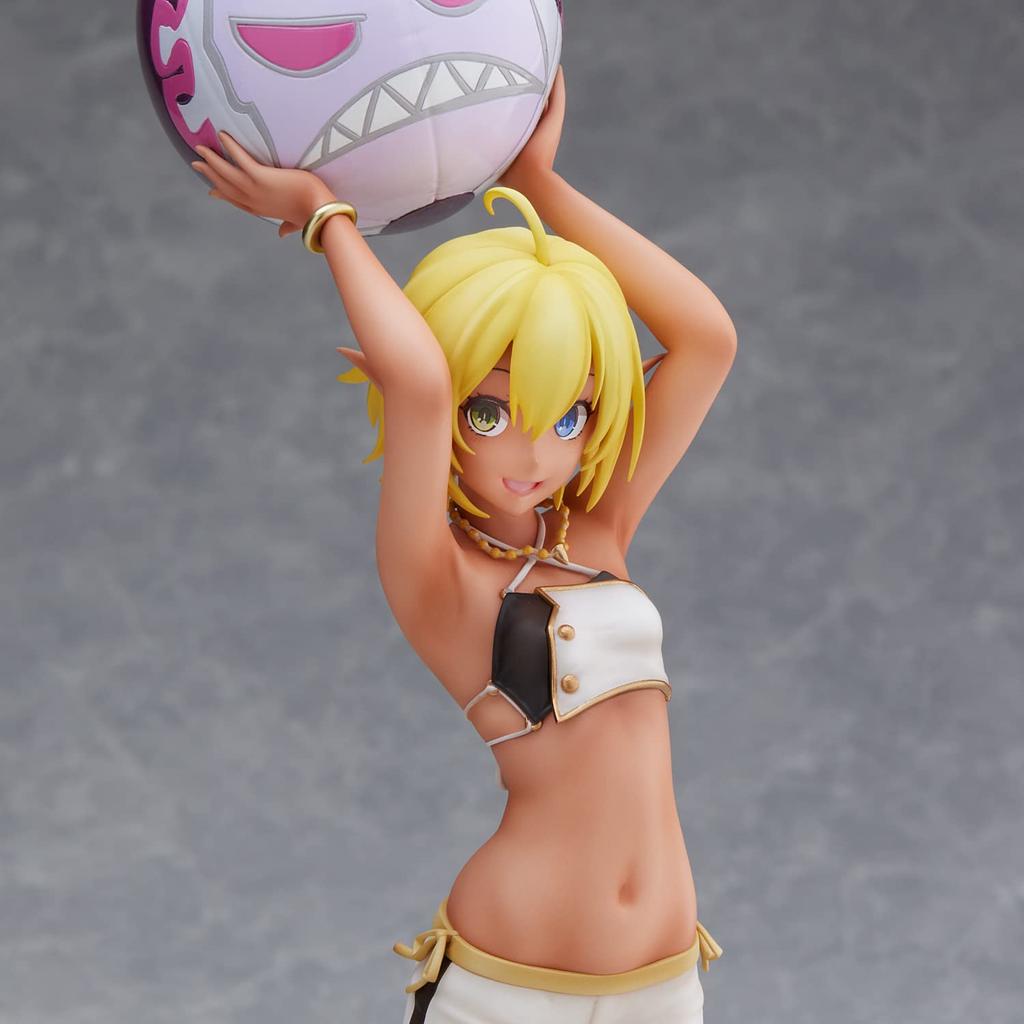UNION CREATIVE "Overlord" Aura Bella Fiora So-bin Ver. Non-scale PVC & ABS Painted Finished Figure, Yellow, Total Height Approximately 320mm (body 260