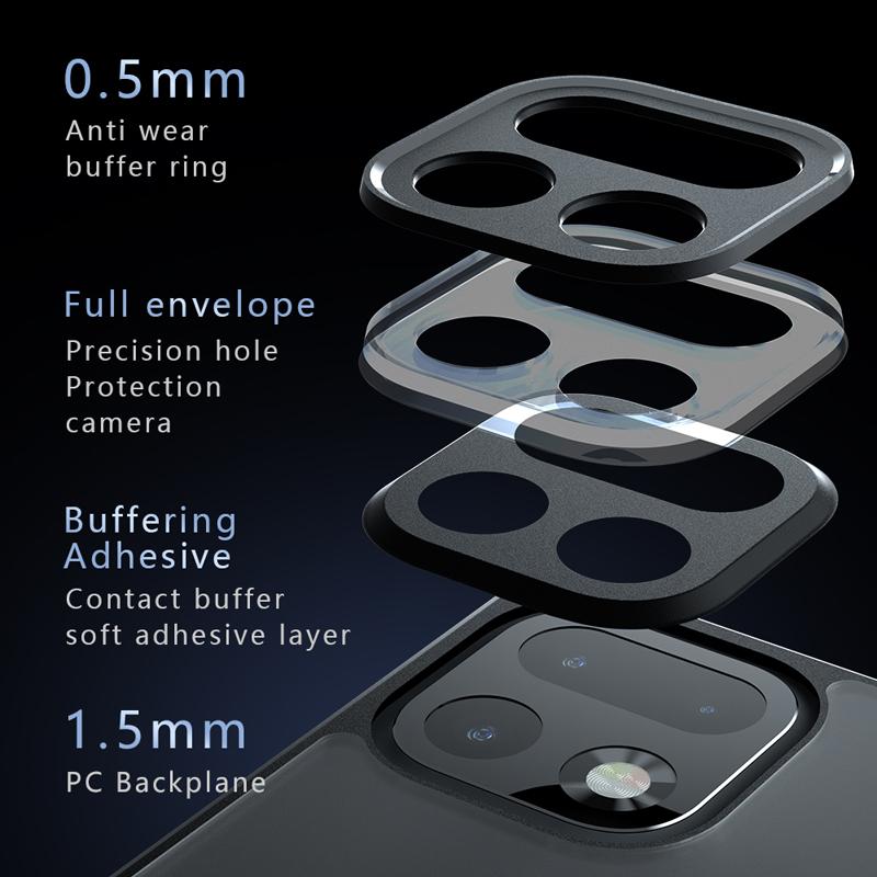Per Realme 16 Pro Plus 16 Pro Custodia Antiurto Finitura Opaca Sensazione Pelle Opaca PC+TPU Anti-impronte Dita Cover Trasparente Per Realme16