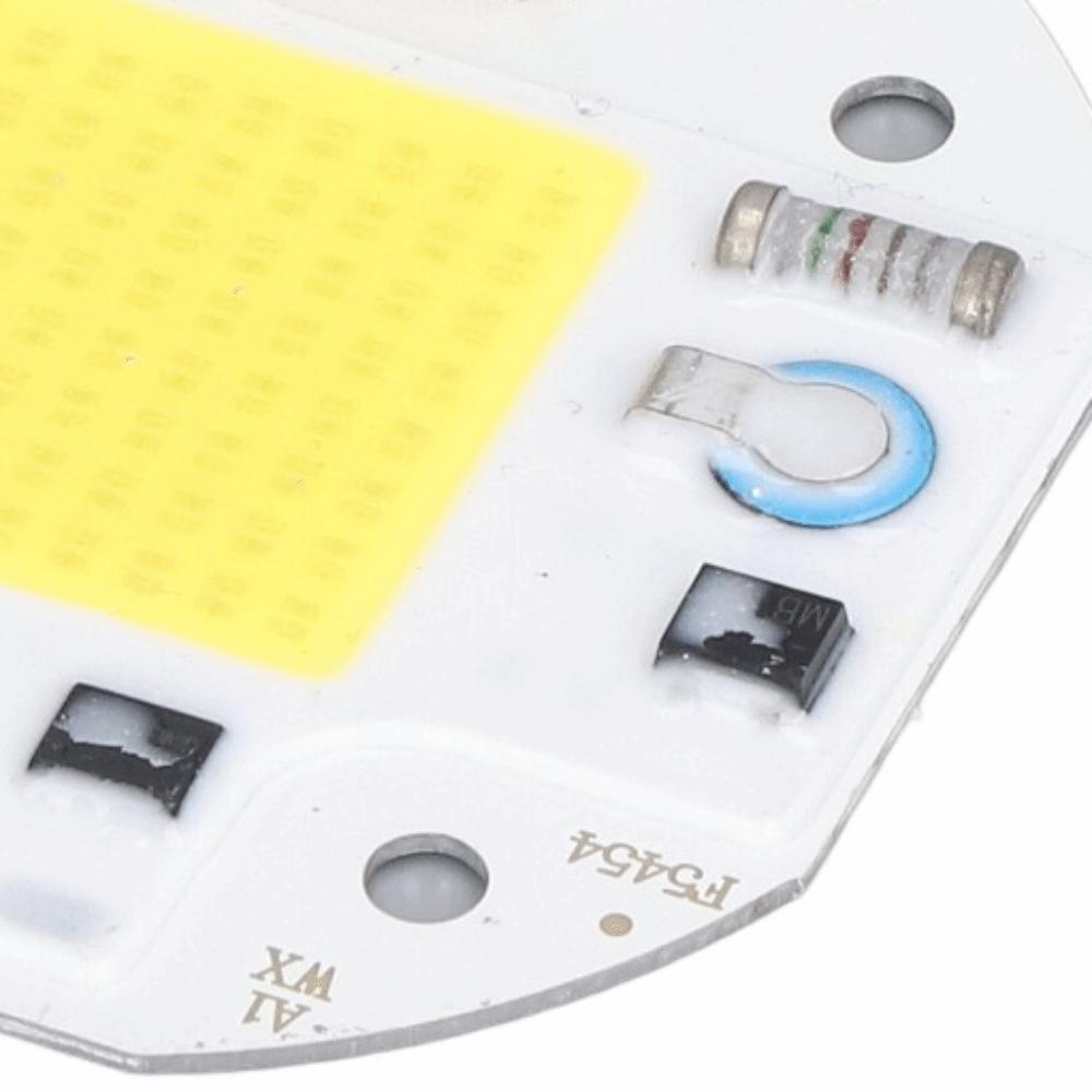 Aluminum Base COB Lamp Bead 110V COB LED Chip Durable COB Light Emitter  Home Office Garage Use
