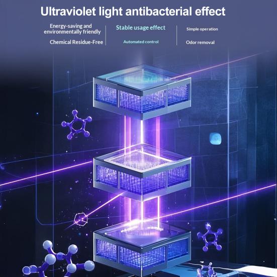 Ohřívač ručníků se zdravou technologií Rychlé zahřívání za 5 sekund Hlasové inteligentní ovládání Nastavitelná teplota Koupelnový ohřívač ručníků