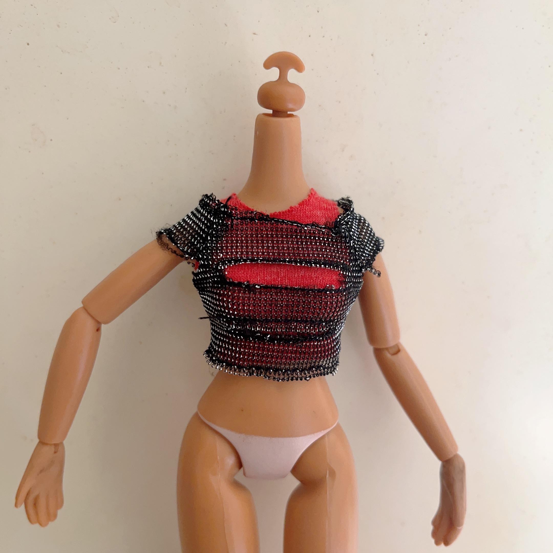 

разнообразие одежды топы рубашка для куклы Братц куклы Монстер Хай куклы 30 см модная крутая кукла бордовый