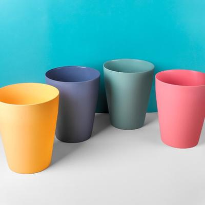Large Garbage Container Bin Plastic Waste Bin Dustbin Waste Paper Basket  Room