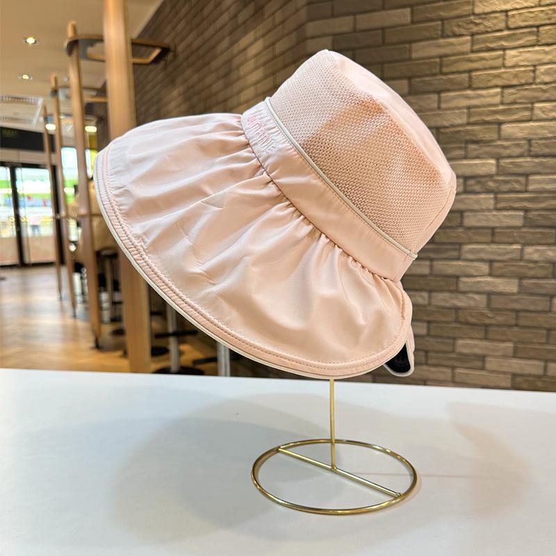Foldable Stylish Spring Style Uv Protection Sun Hat Female Round Design Top