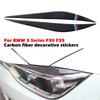 6x Real Carbon Fiber Interior Cover Trim For BMW F30 F31 F32 F34 2013-2018