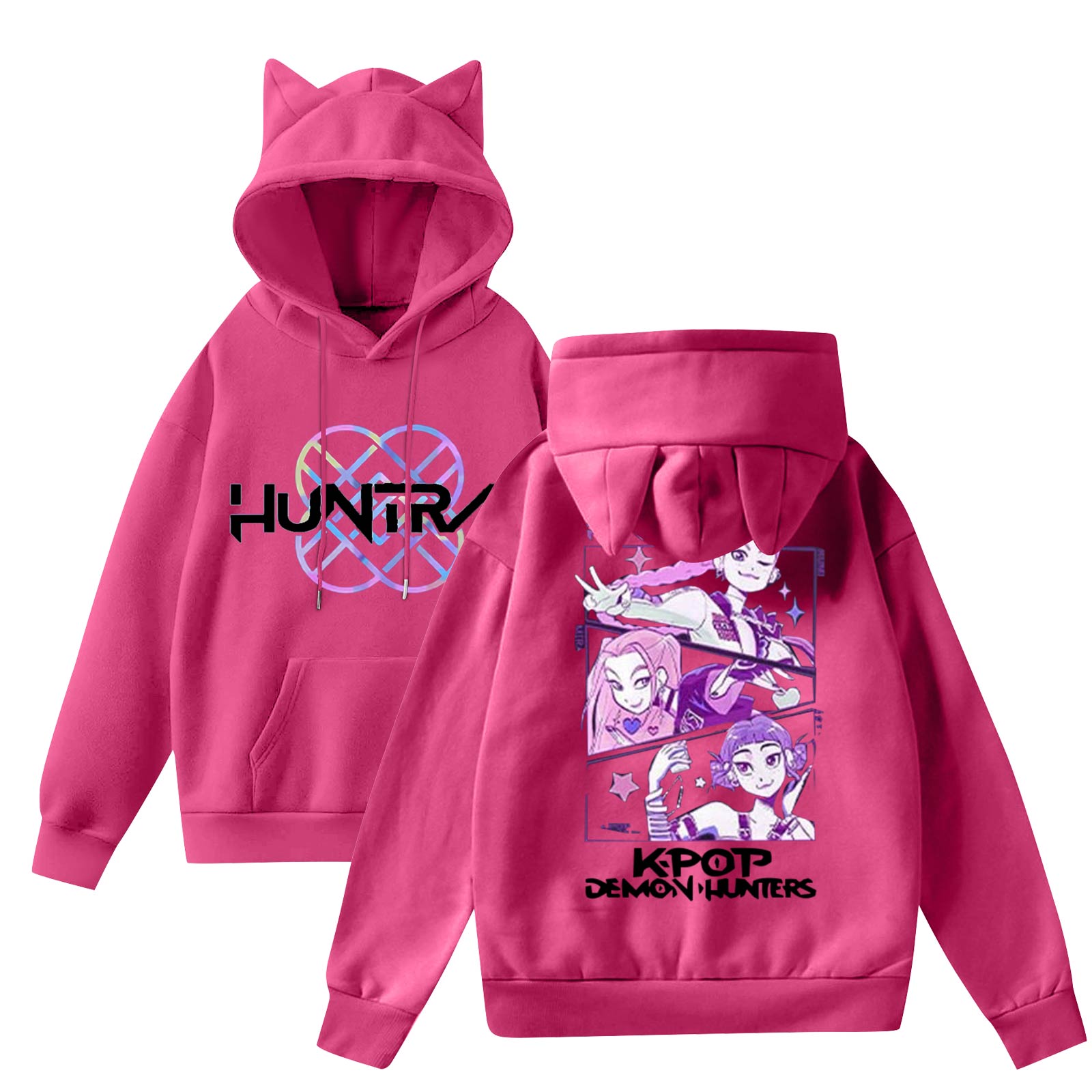 

Женская мода повседневная толстовка с капюшоном с длинным рукавом и круглым вырезом с карманами M