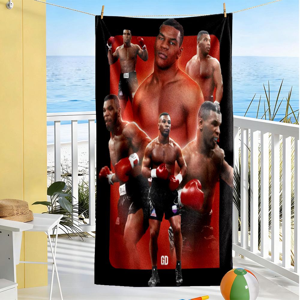 Legendärer Boxer Strandtuch Super Weich & Saugfähig Bequem Leicht