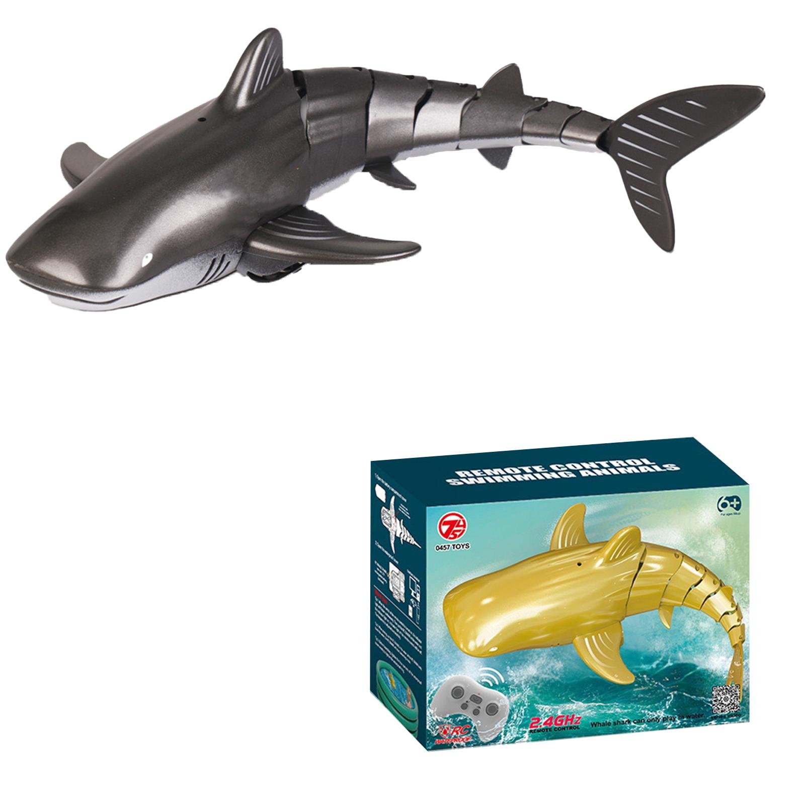 

Remote Control Whale Toy with Light Effects Battery Operated Remote Included for Indoor Outdoor Use Realistic Movement Simulation One Size