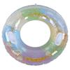 Schwimmring für Kinder Aufblasbar Verdickt PVC Schwimmhilfe Schwimmbecken Werkzeug Pailletten Ölmalerei Muster mit Griff