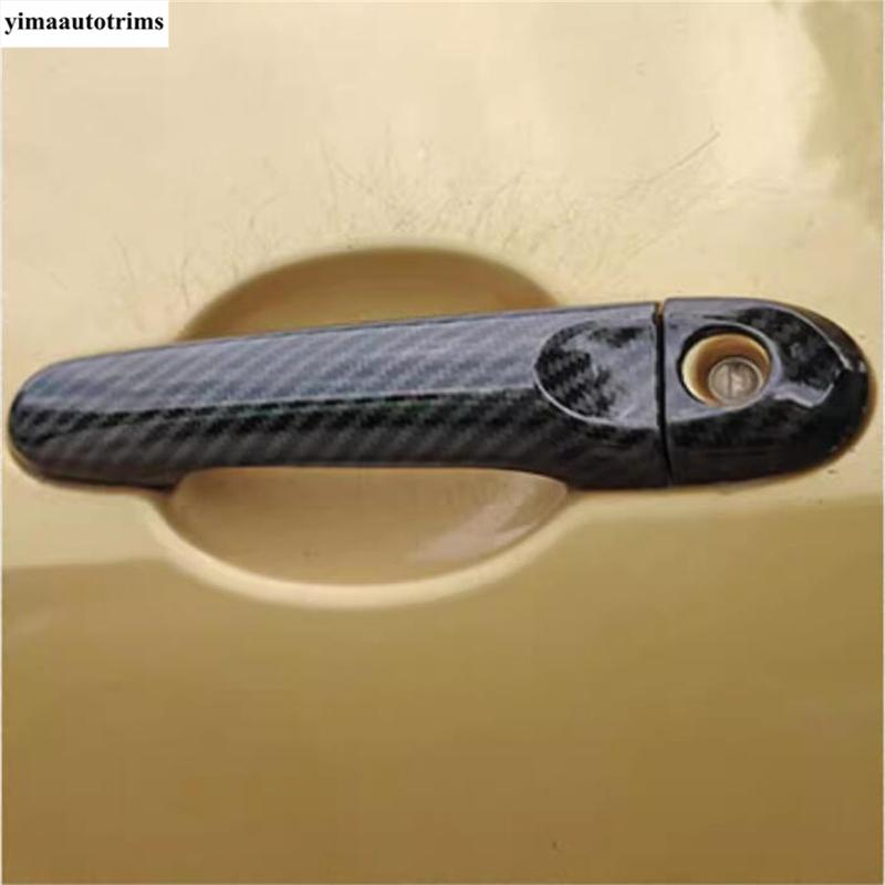 Car Door Handle Cover Trim ABS Chrome Accessories For Nissan March Micra K12 Grand Livina L10 Note Versa Tiida C11 Latio Cube