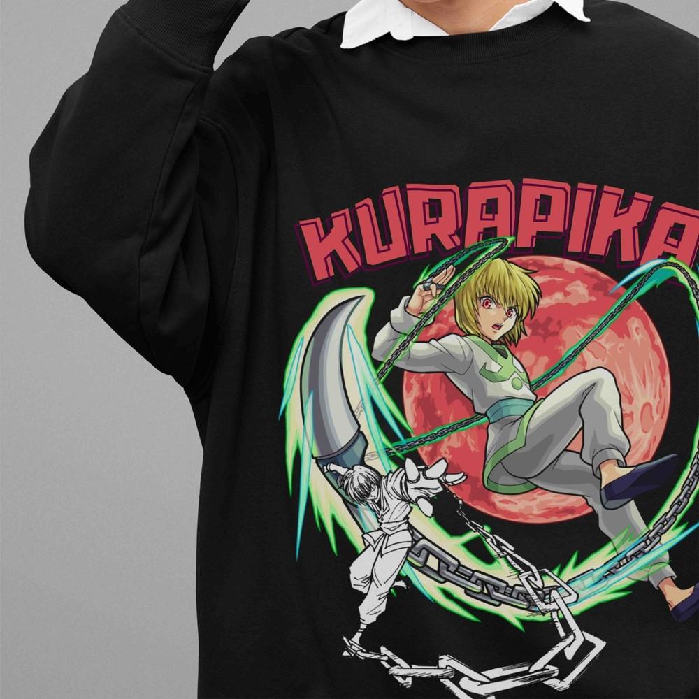 

Свитшот Курапика Хантер х Хантер Гон Киллуа Аниме Свитер Хисока Свит 2XL