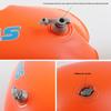 Swimming Pool Buoy Tow Floats Inflatable Life Saving Swim Buoy Pvc Inflated Air Drying Bag Drift Bag Pool Accessory Open Water