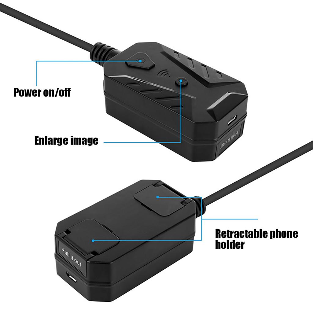 Ultra Clear WiFi Auto Focus 5MP Mobile Phone Endoscope with Waterproof Lens for IOS Android