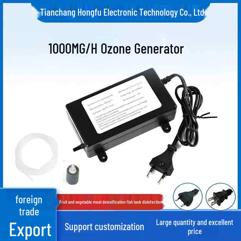 1000mg Ozone Generator for Fruit, Vegetable, and Fish Tank SPA Cold Bath.