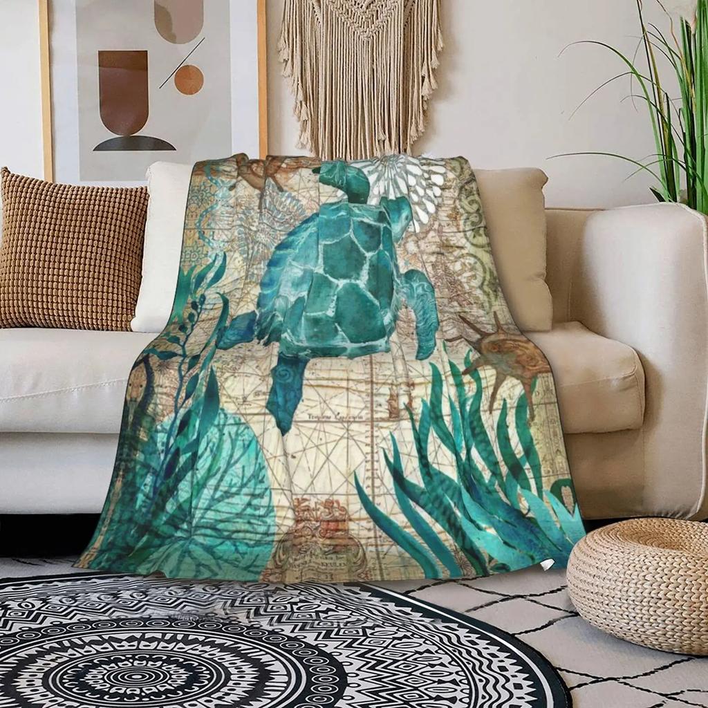 Dolphin Throw Blanket, Soft  for Girl Kid Teens Adults, Fleece Cute   Warm Cozy   Bed Crib or Couch