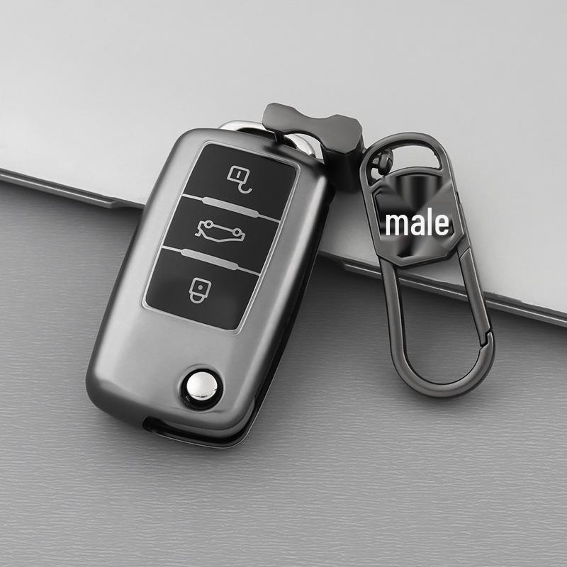 Volkswagen Key Case for Bora, Sagitar, Lavida, Jetta, Passat, Polo, Tiguan, and Golf.