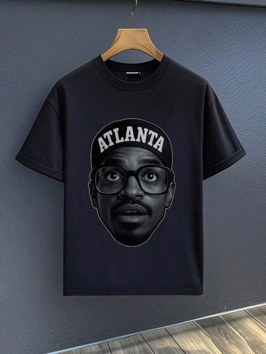 

Unisex Summer Casual Round Neck T-Shirt L